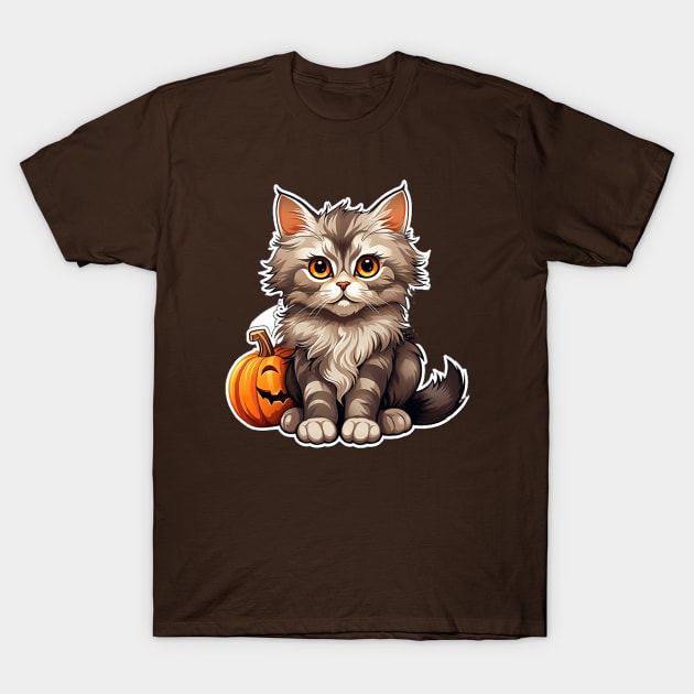 Halloween Kitty T-Shirt by Pawsitivity Park